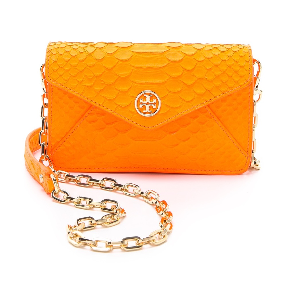 Rare orange Tory Burch purse - Picture 12 of 12